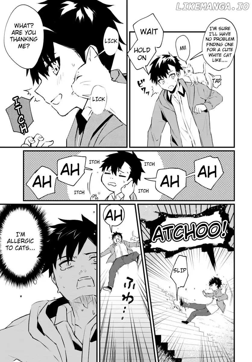 Kami neko Mii-chan to neko youhin shoukanshi no isekai funtouki chapter 1 - page 6