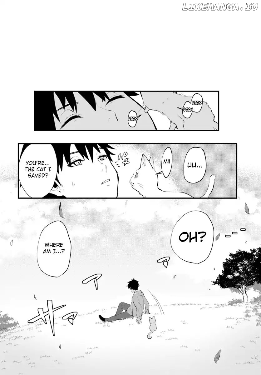 Kami neko Mii-chan to neko youhin shoukanshi no isekai funtouki chapter 1 - page 7