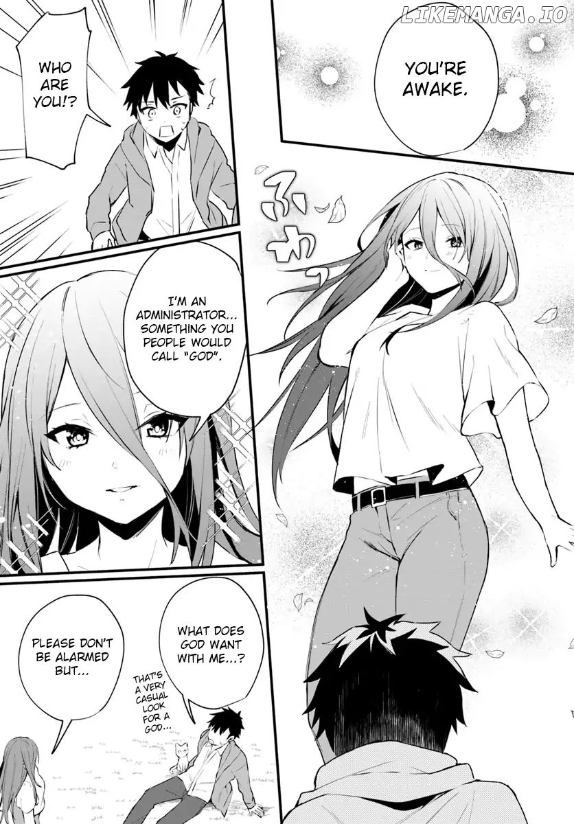 Kami neko Mii-chan to neko youhin shoukanshi no isekai funtouki chapter 1 - page 8