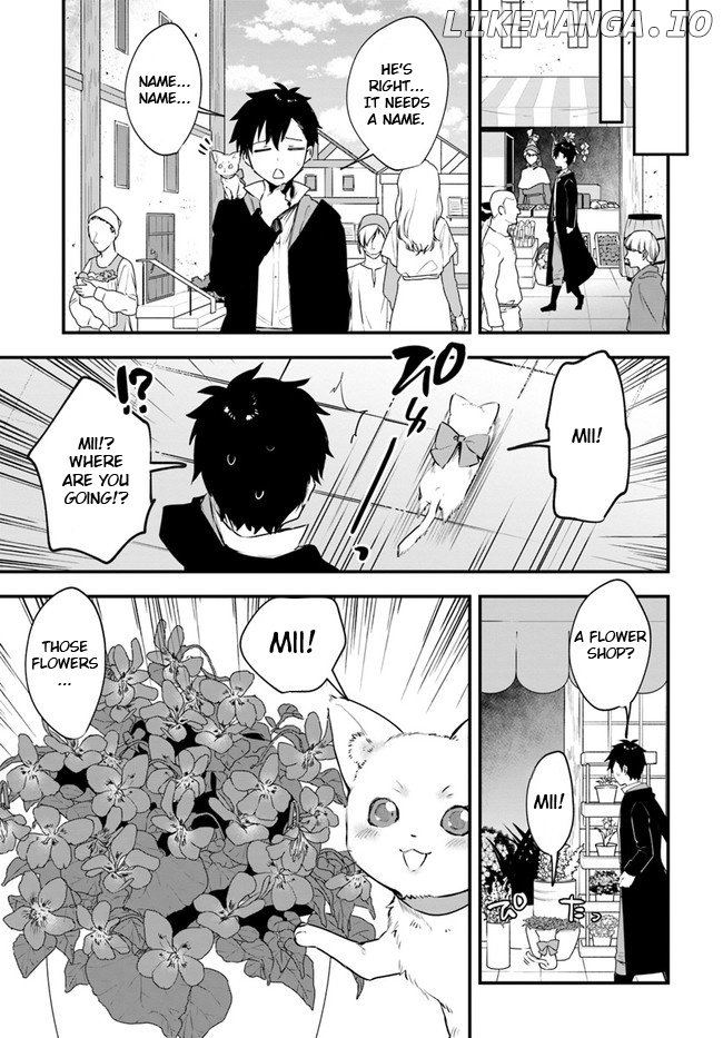 Kami neko Mii-chan to neko youhin shoukanshi no isekai funtouki chapter 13 - page 3