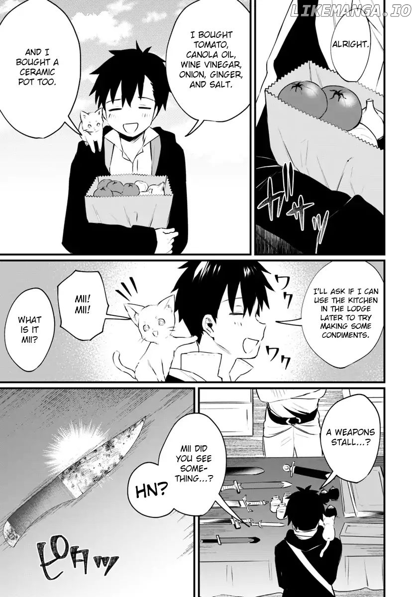 Kami neko Mii-chan to neko youhin shoukanshi no isekai funtouki chapter 2 - page 3