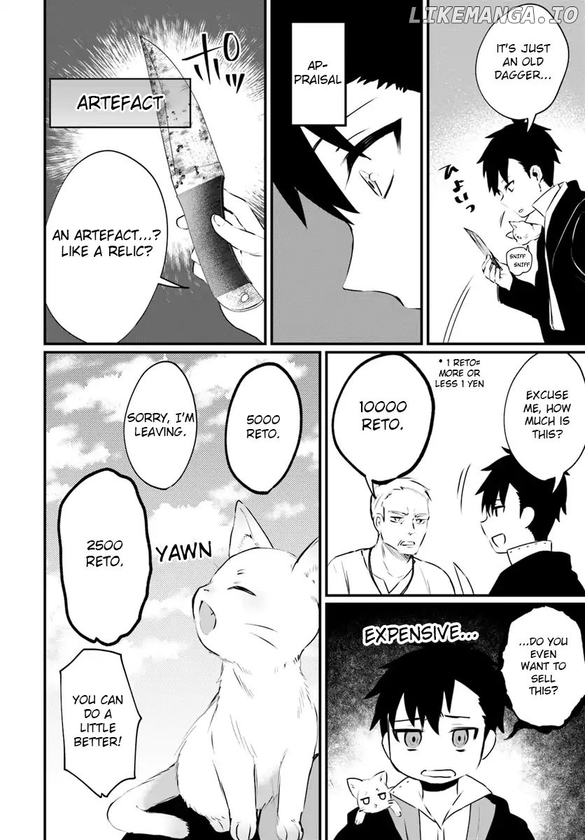 Kami neko Mii-chan to neko youhin shoukanshi no isekai funtouki chapter 2 - page 4