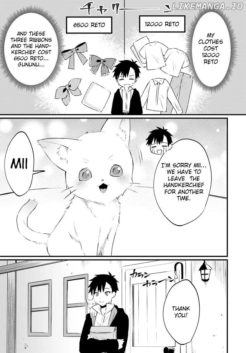 Kami neko Mii-chan to neko youhin shoukanshi no isekai funtouki chapter 3 - page 5