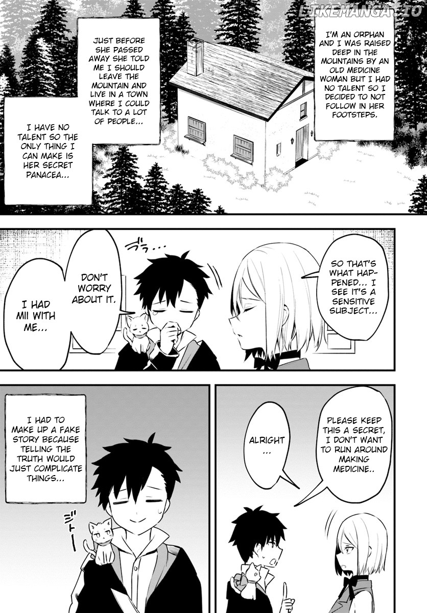 Kami neko Mii-chan to neko youhin shoukanshi no isekai funtouki chapter 5 - page 3