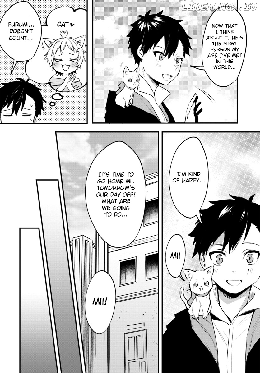 Kami neko Mii-chan to neko youhin shoukanshi no isekai funtouki chapter 7 - page 6
