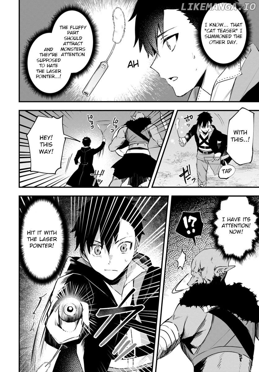 Kami neko Mii-chan to neko youhin shoukanshi no isekai funtouki chapter 9 - page 8