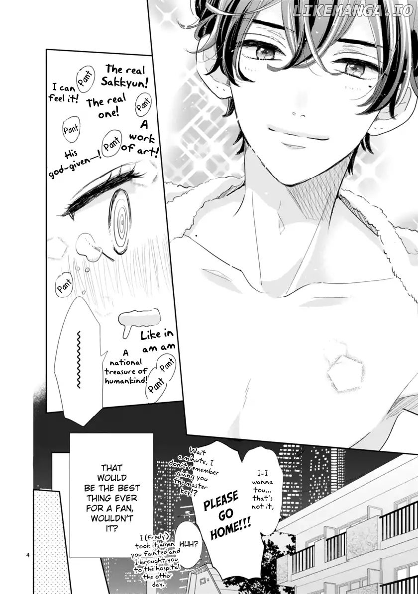 My Idol Came To My House! chapter 2.1 - page 4