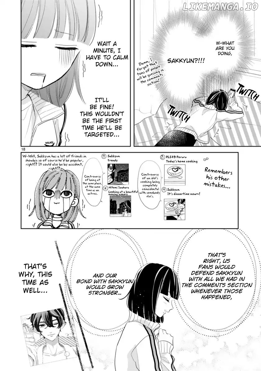 My Idol Came To My House! chapter 2.2 - page 4
