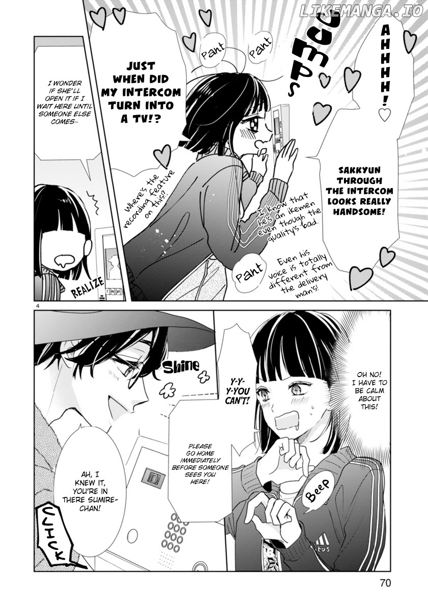 My Idol Came To My House! chapter 3 - page 4