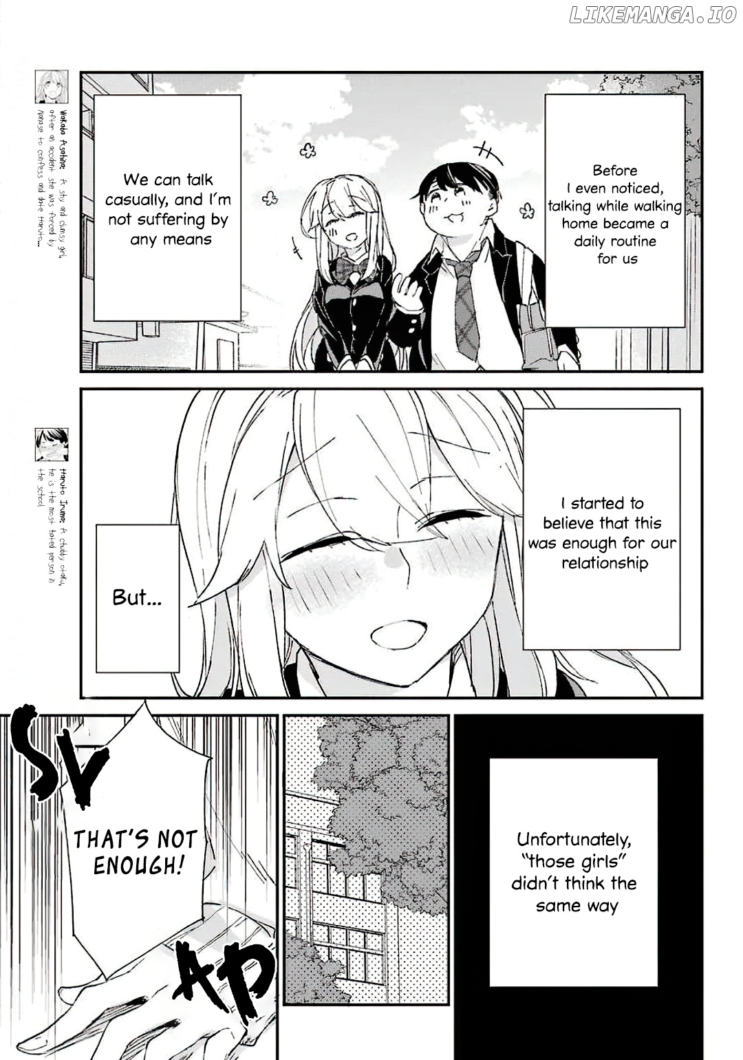 Asahina Wakaba to Marumaru na Kareshi chapter 6 - page 4