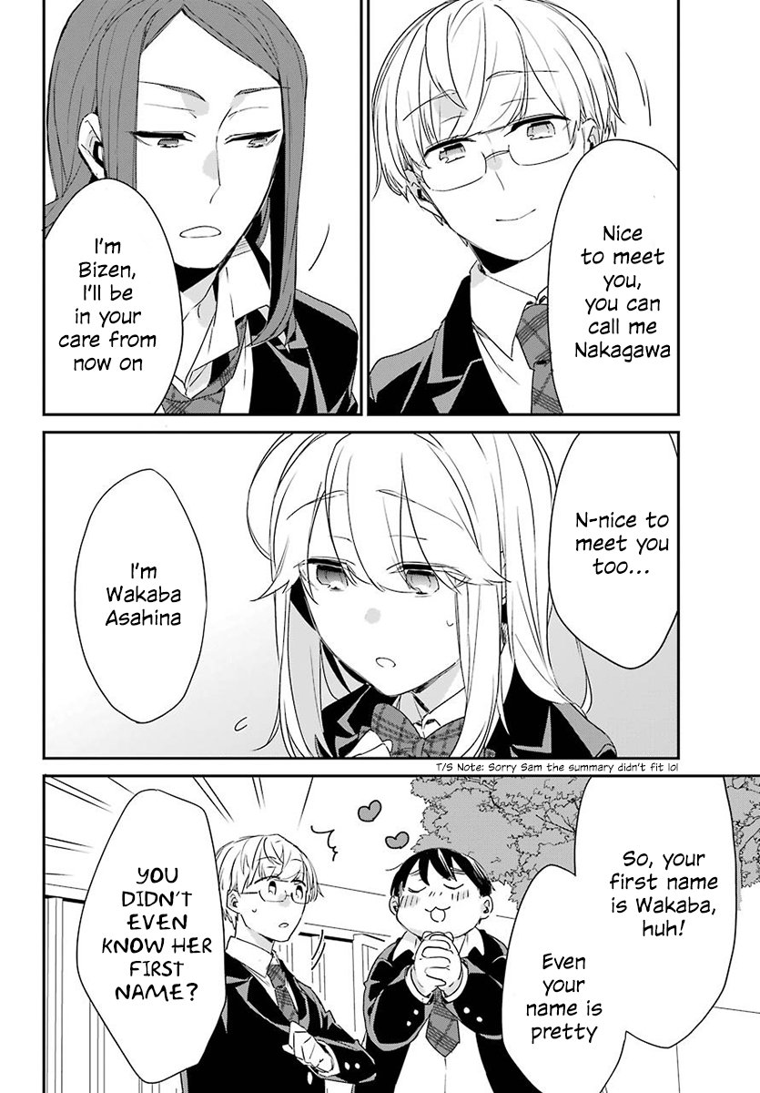 Asahina Wakaba to Marumaru na Kareshi chapter 3 - page 5