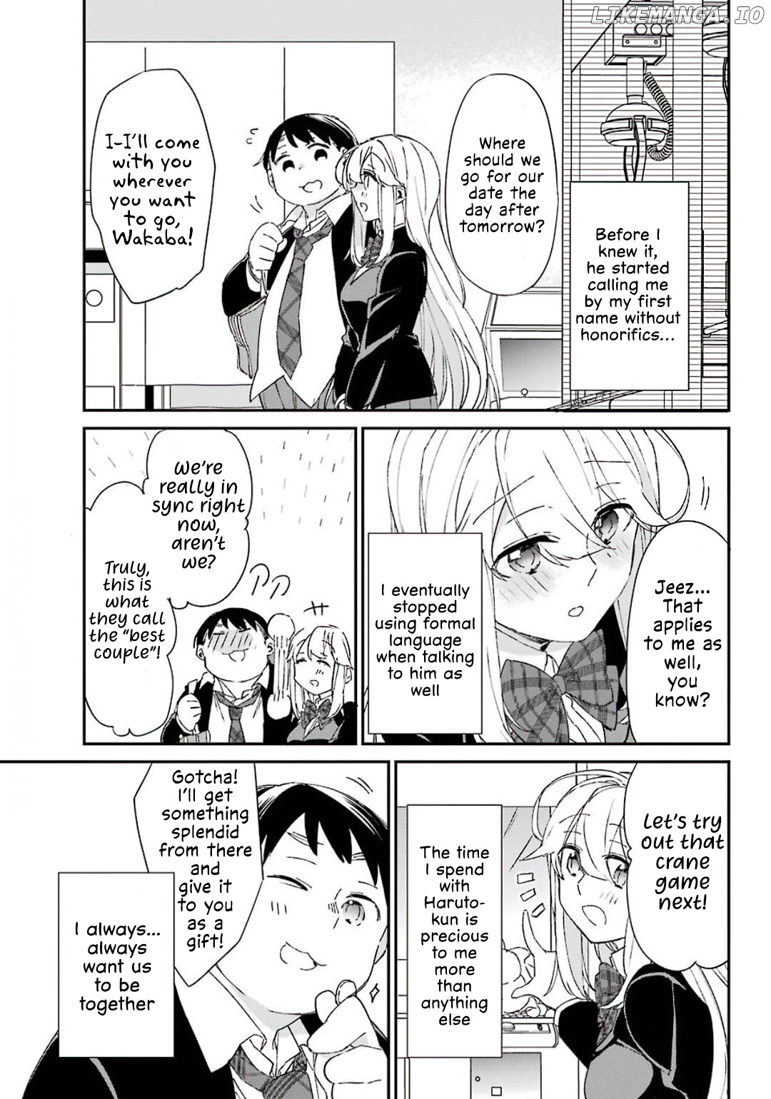 Asahina Wakaba to Marumaru na Kareshi chapter 10 - page 4
