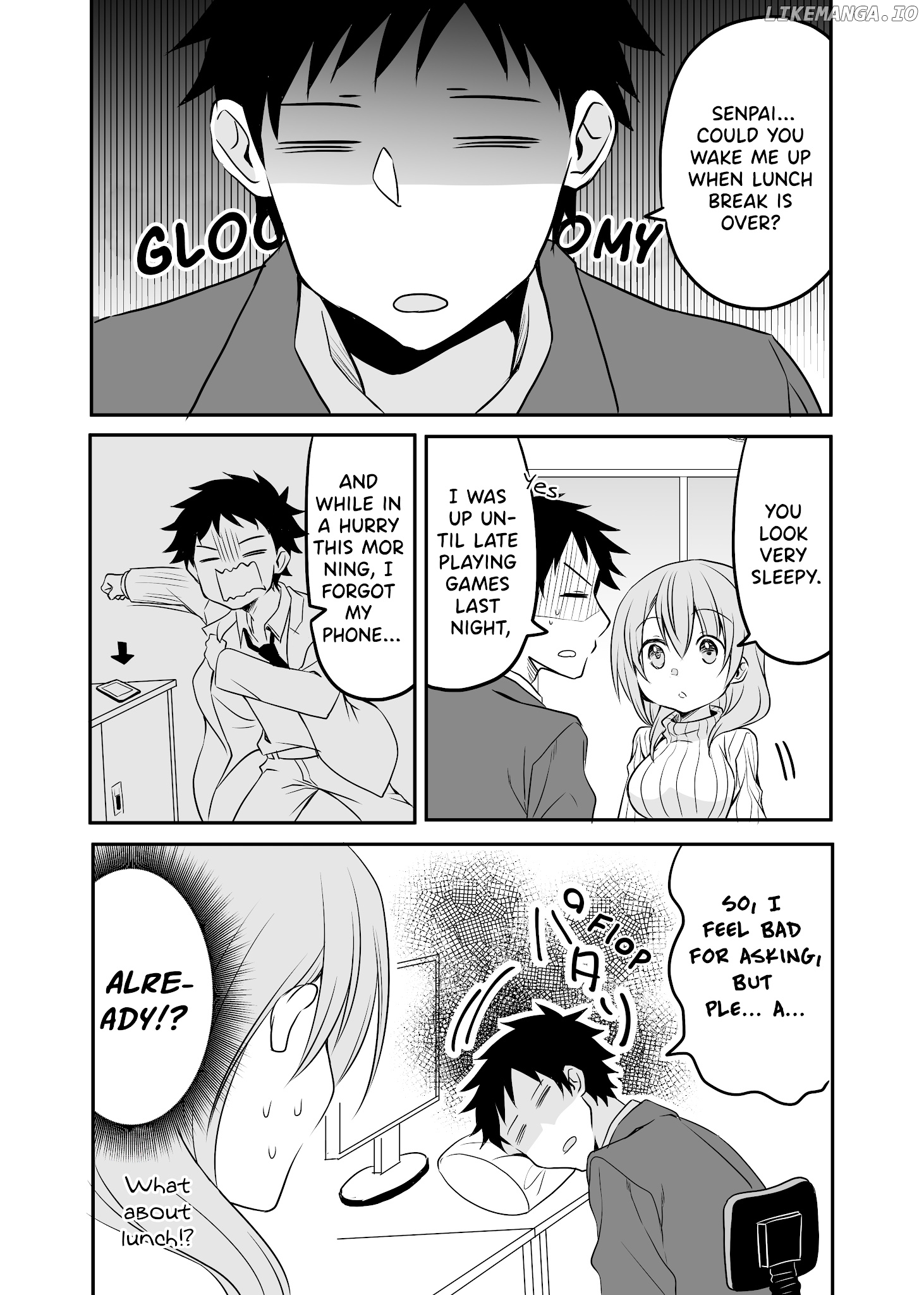 My Company's Small Senpai chapter 57 - page 1