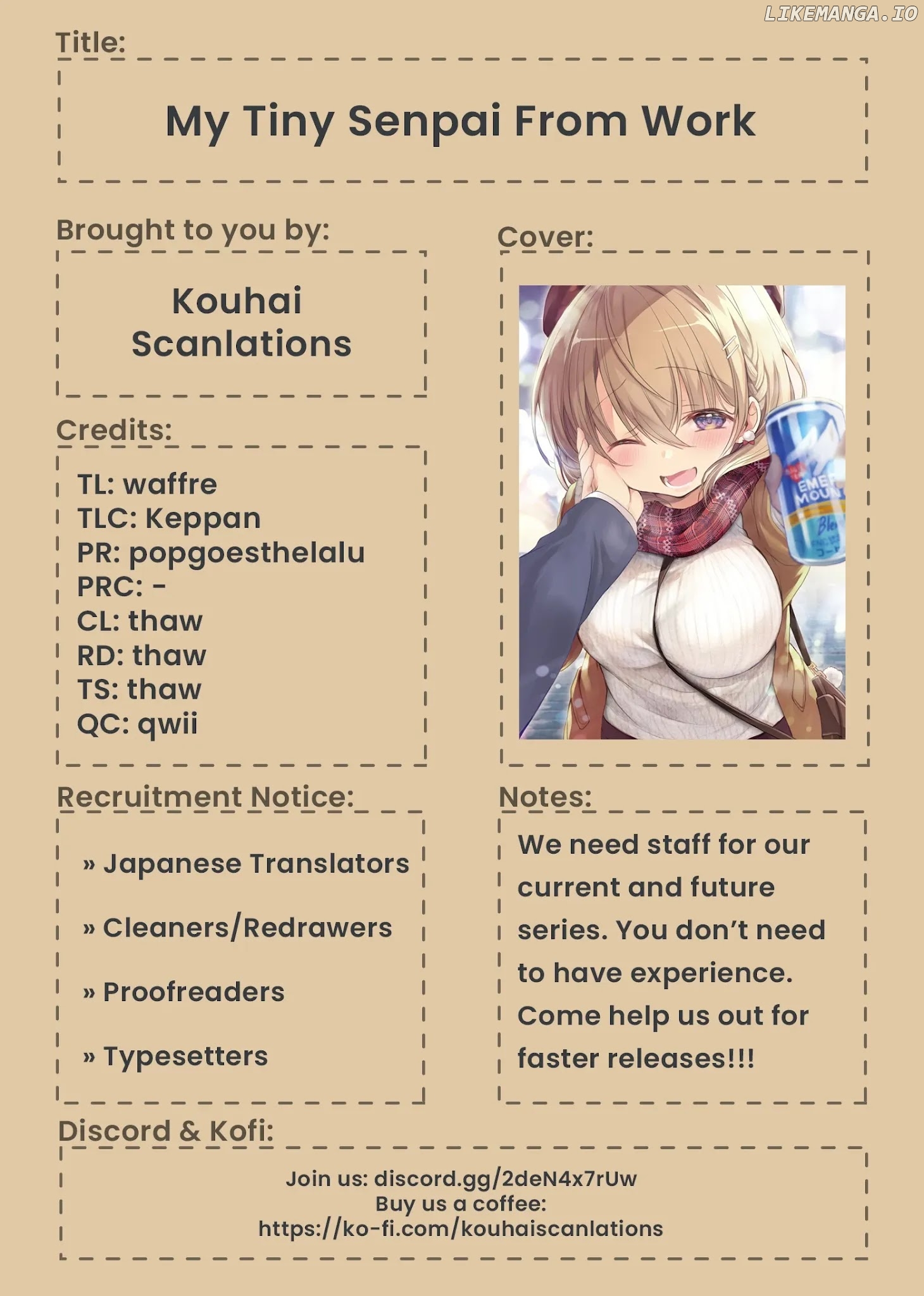 My Company's Small Senpai chapter 54.5 - page 3