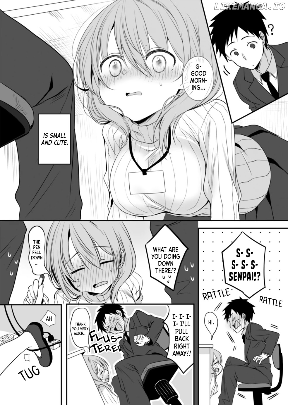 My Company's Small Senpai chapter 15.5 - page 3