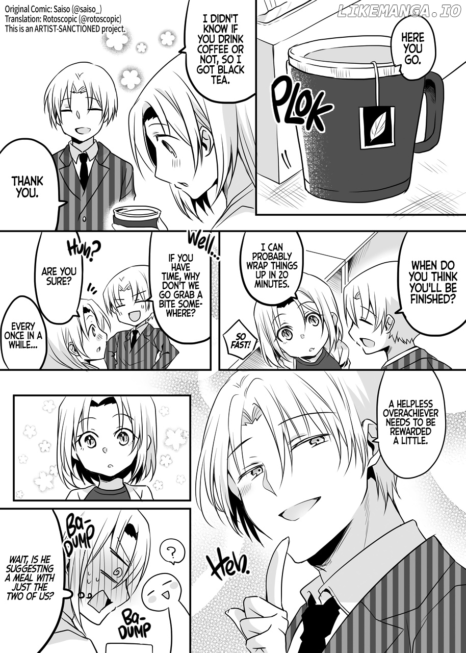 My Company's Small Senpai chapter 37 - page 4