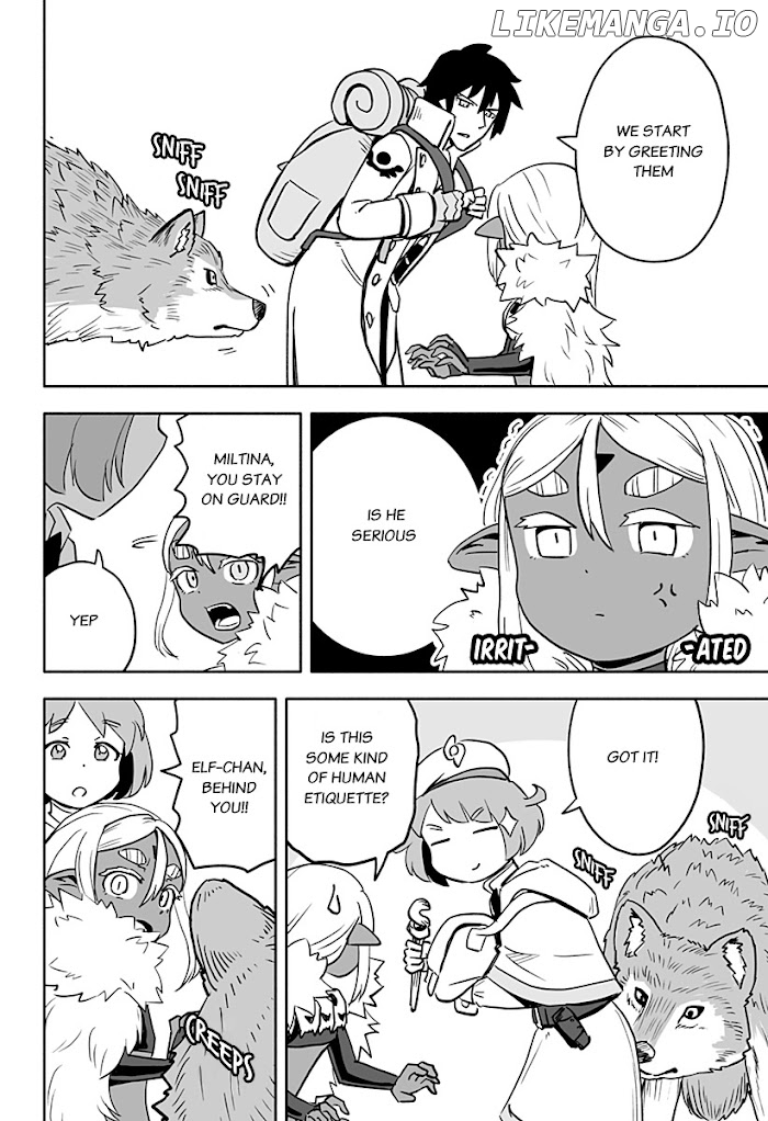 Aragae! Dark Elf-Chan chapter 13 - page 4