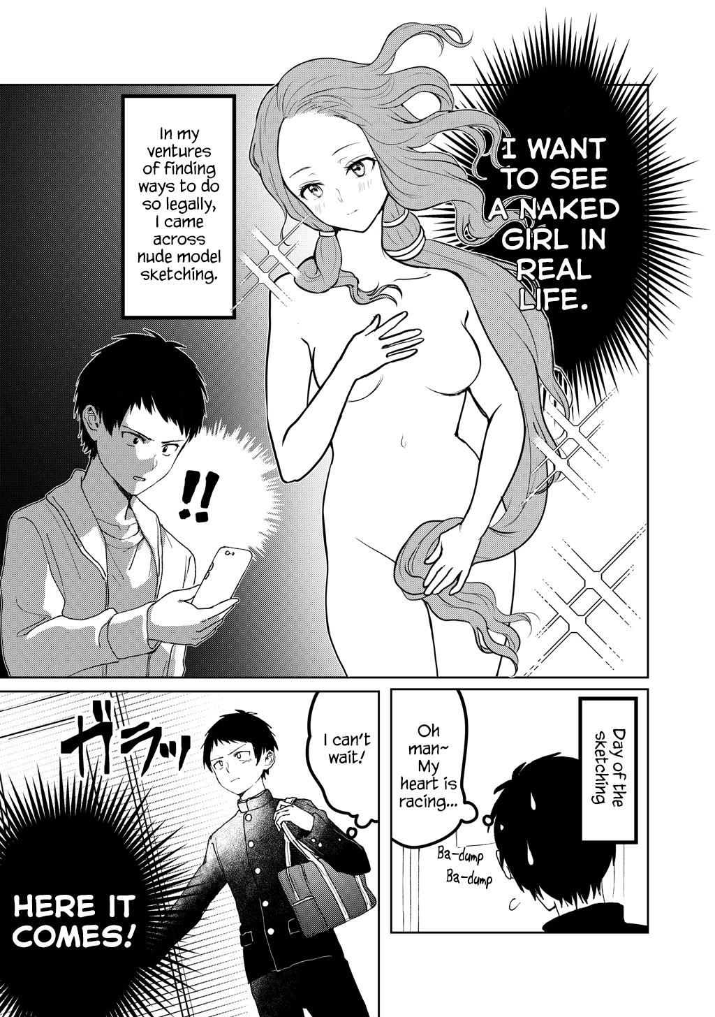 I Want To See a Naked Girl in Real Life chapter 1 - page 3
