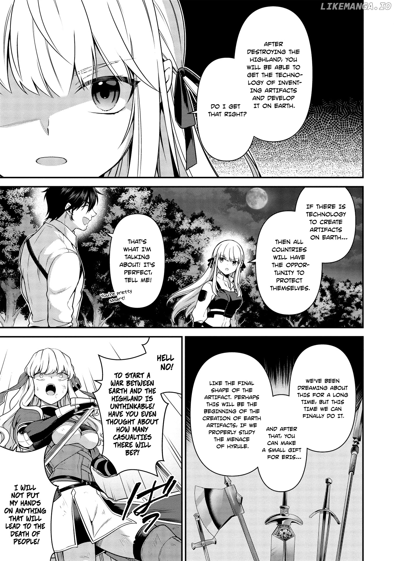Eiyuu-ou, Bu wo Kiwameru tame Tenseisu chapter 8.1 - page 13