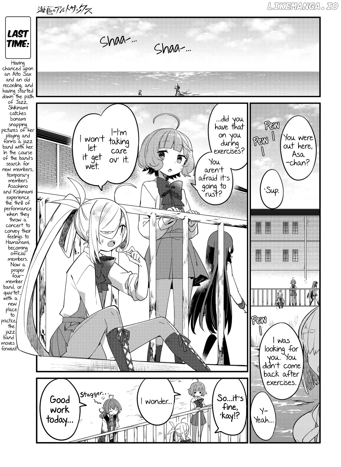 Kantai Collection -KanColle- Miiro no Alto Sax chapter 8 - page 1