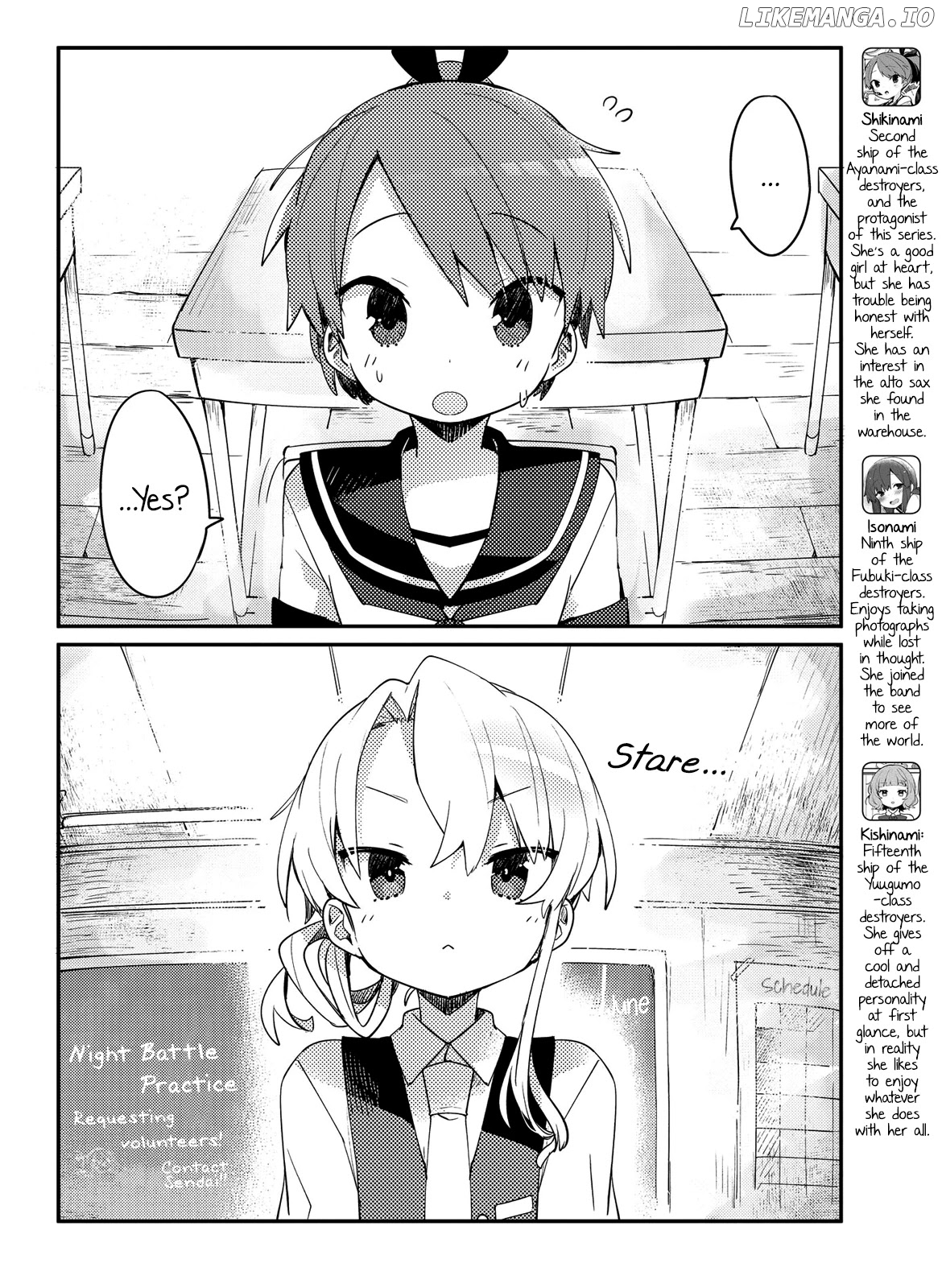 Kantai Collection -KanColle- Miiro no Alto Sax chapter 8 - page 4