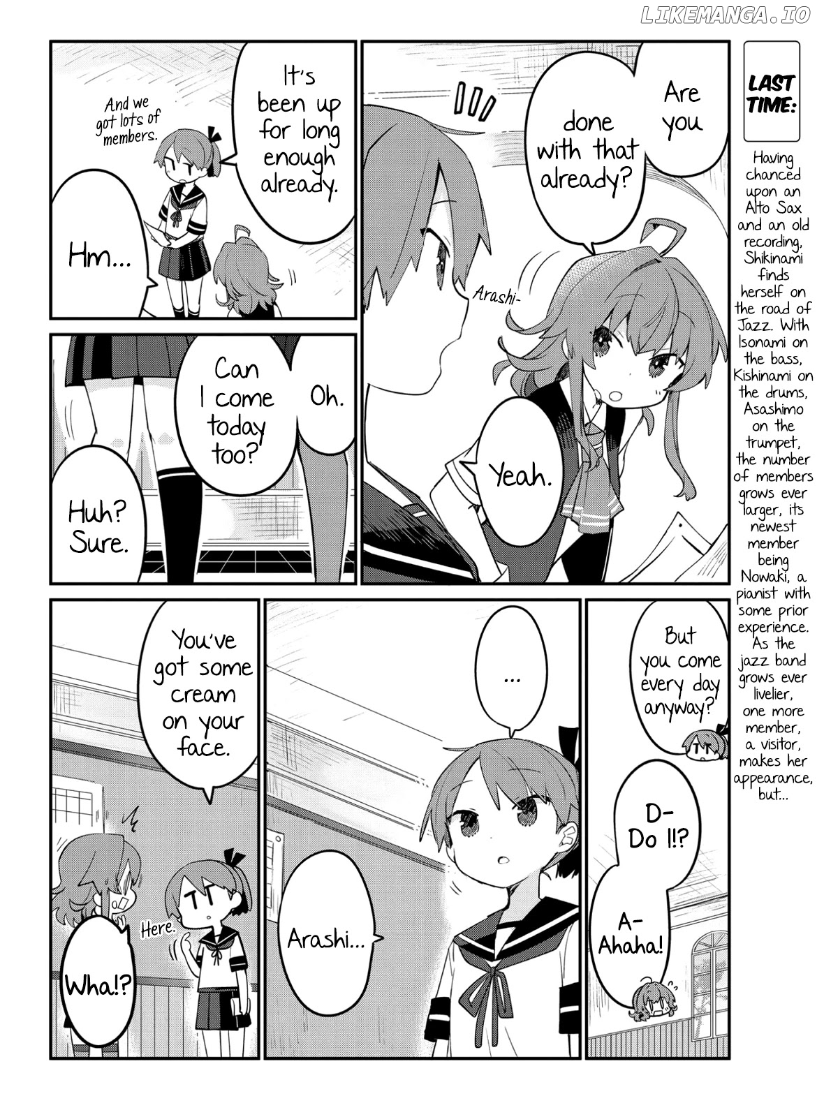 Kantai Collection -KanColle- Miiro no Alto Sax chapter 9 - page 2