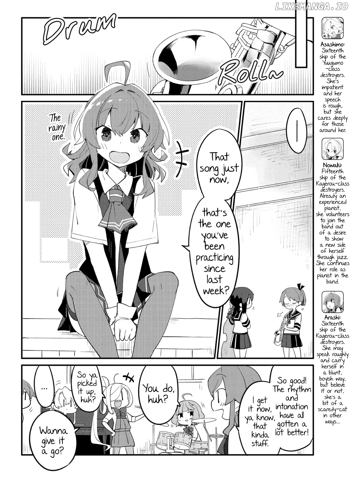 Kantai Collection -KanColle- Miiro no Alto Sax chapter 9 - page 6