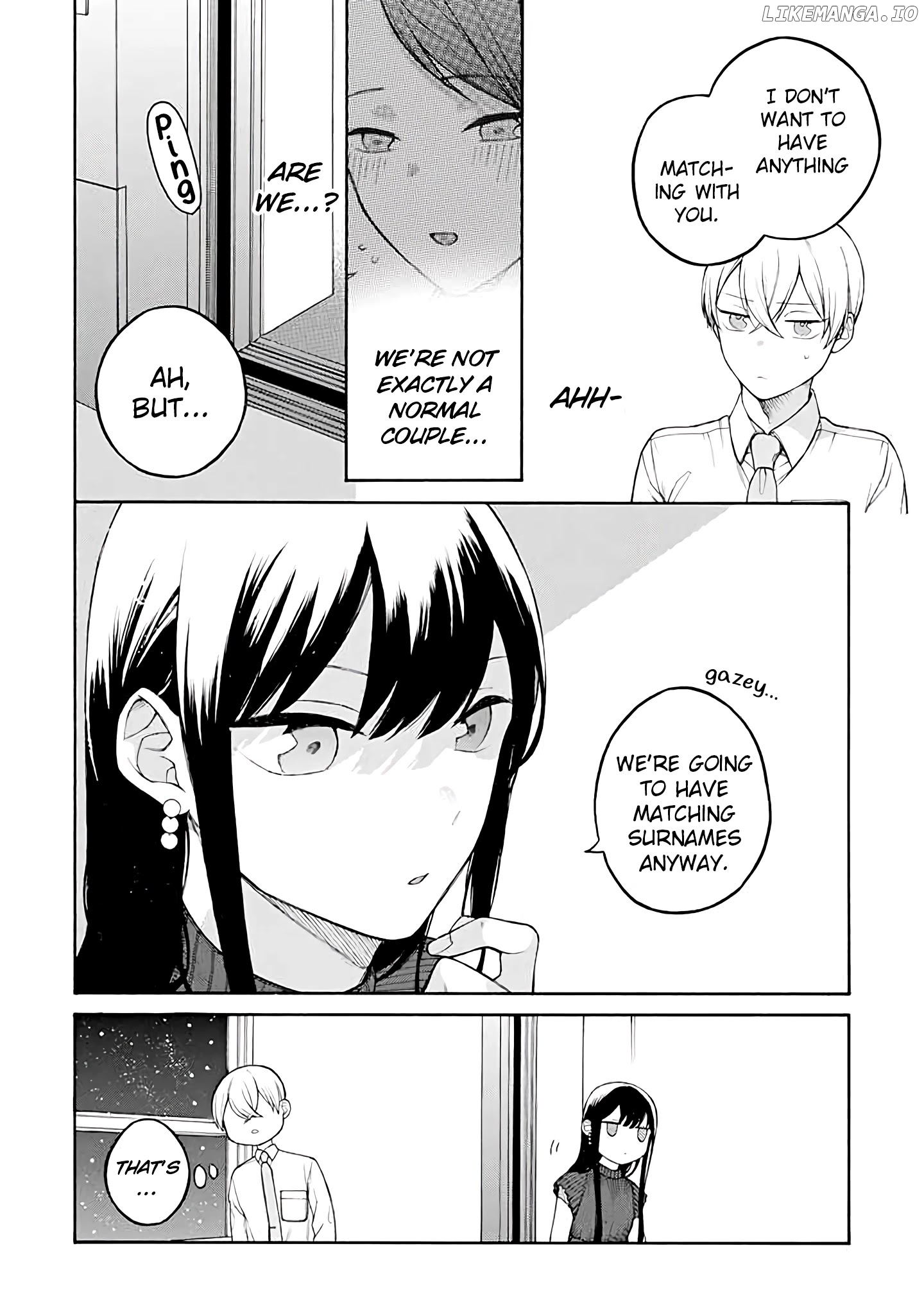 The Story of an Engaged Couple That Doesn't Get Along chapter 34 - page 3