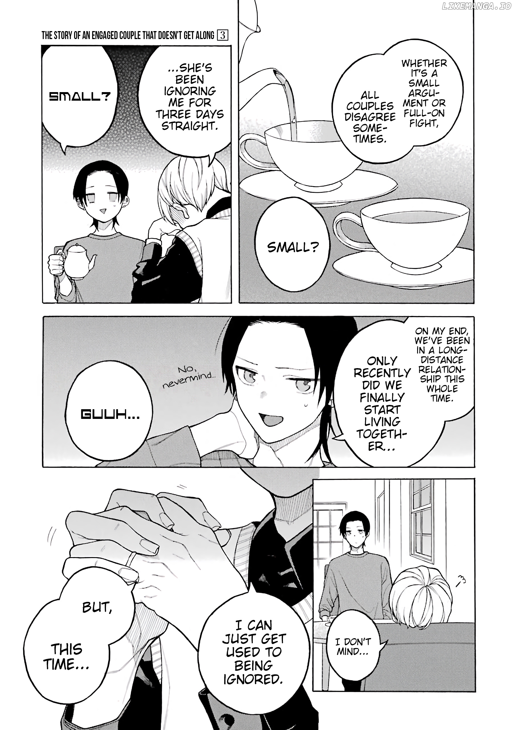 The Story of an Engaged Couple That Doesn't Get Along chapter 37.5 - page 2