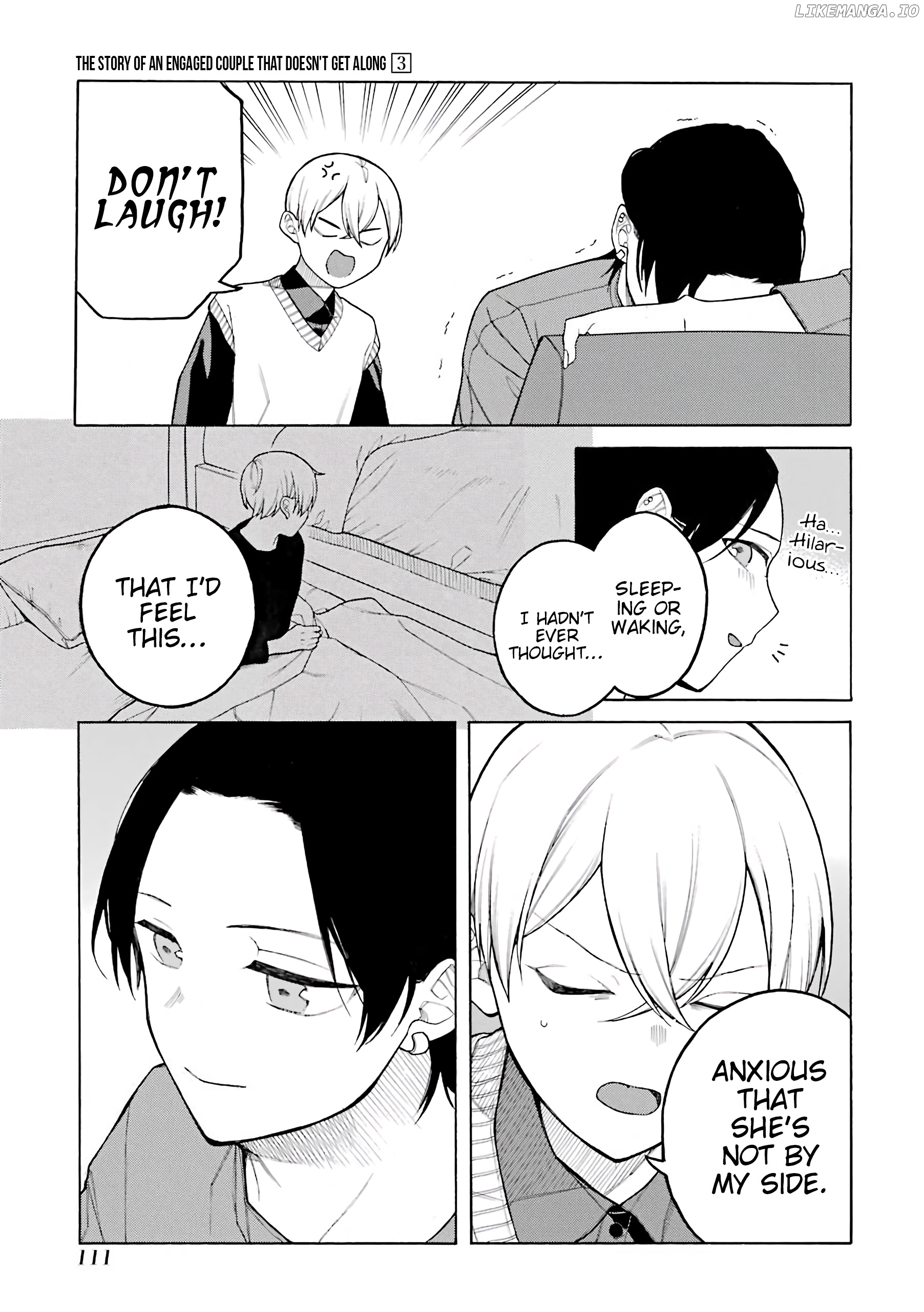 The Story of an Engaged Couple That Doesn't Get Along chapter 37.5 - page 4