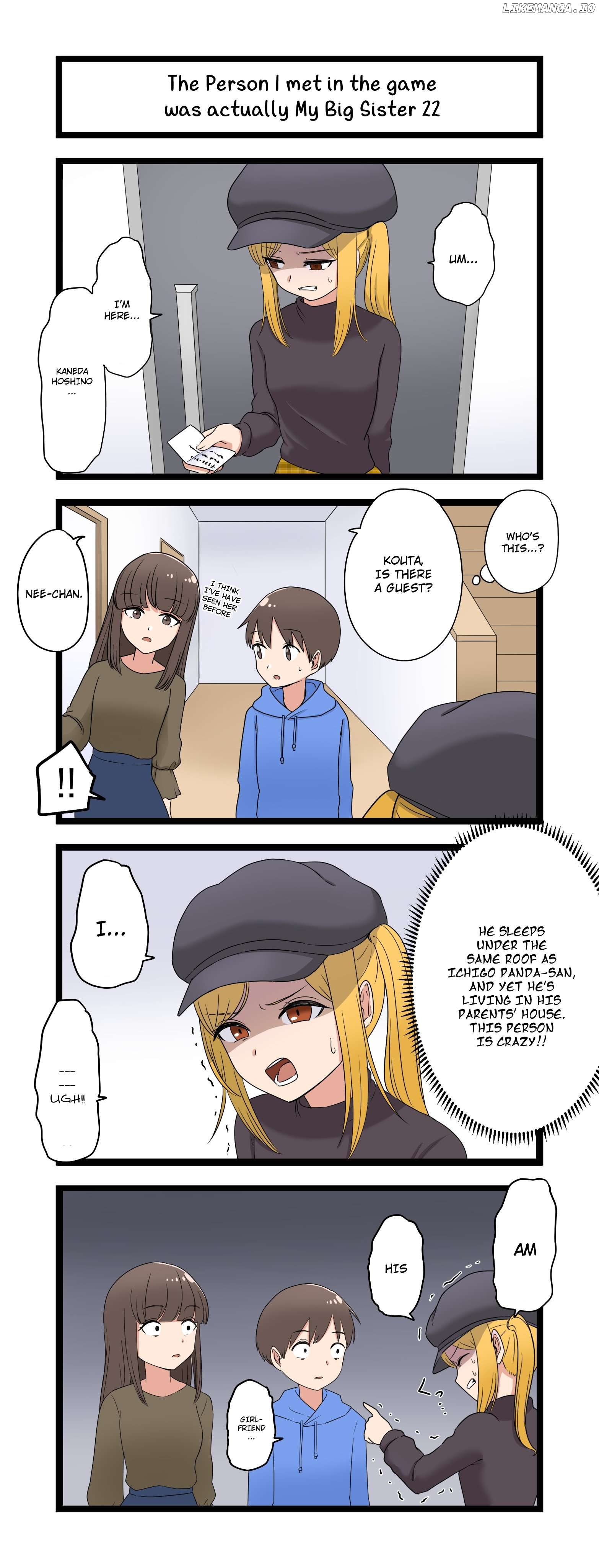 The Person I met in the game was actually My Big Sister. Chapter 22 - page 1