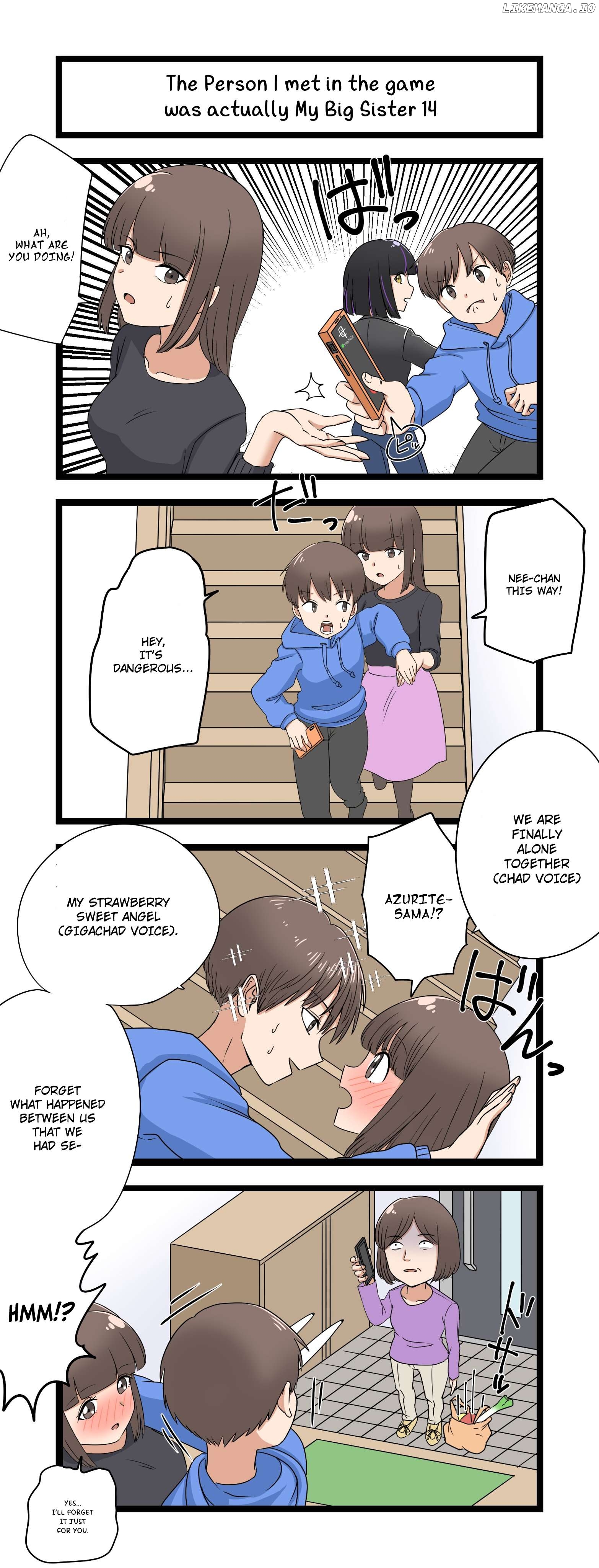 The Person I met in the game was actually My Big Sister. Chapter 14 - page 1