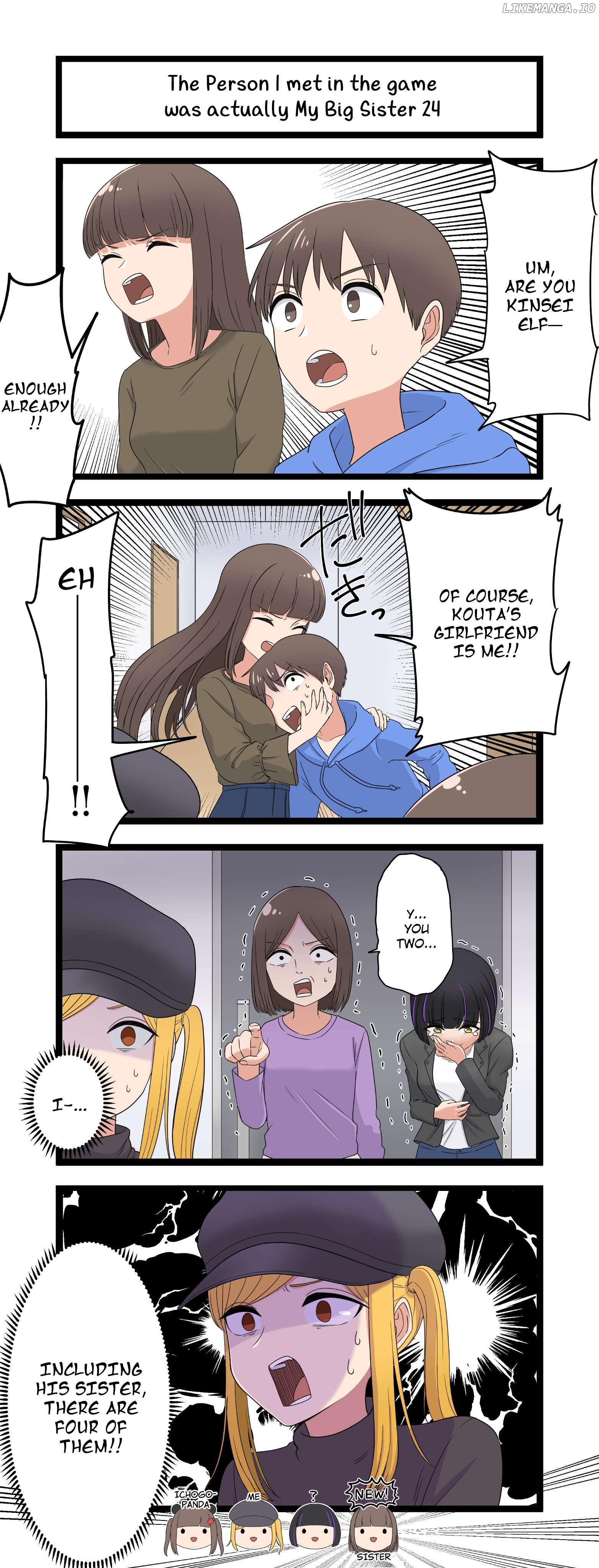 The Person I met in the game was actually My Big Sister. Chapter 24 - page 1