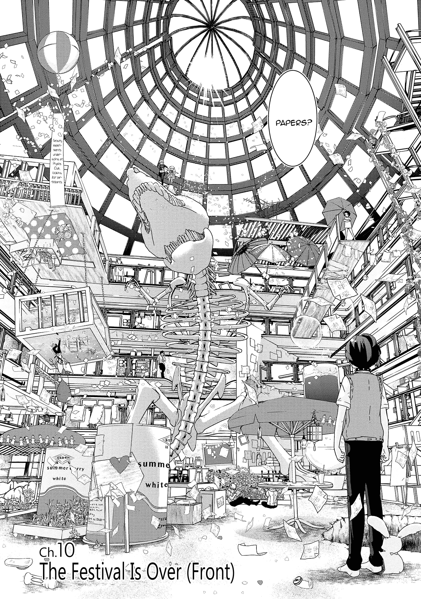 The Female God of Babel: KAMISAMA Club in Tower of Babel chapter 10 - page 3