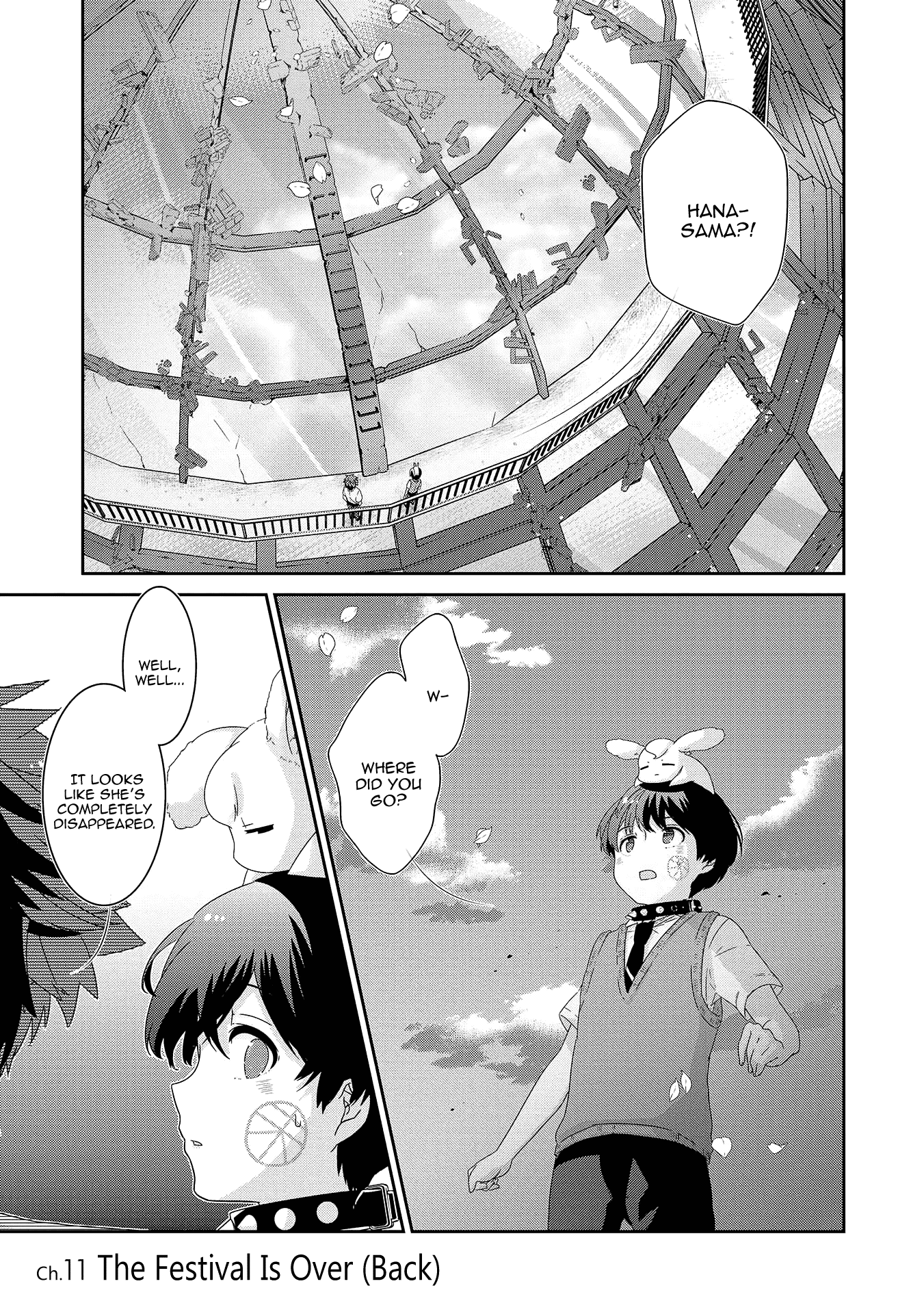 The Female God of Babel: KAMISAMA Club in Tower of Babel chapter 11 - page 2