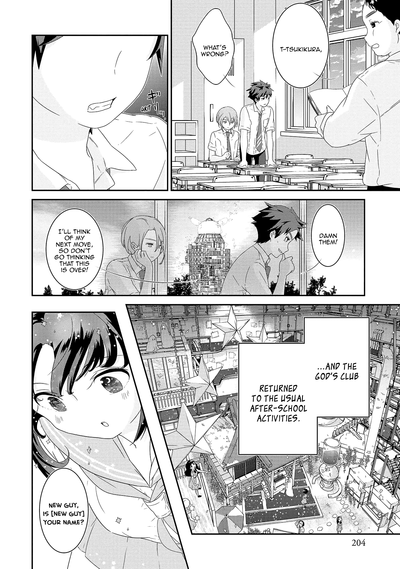 The Female God of Babel: KAMISAMA Club in Tower of Babel chapter 12 - page 29