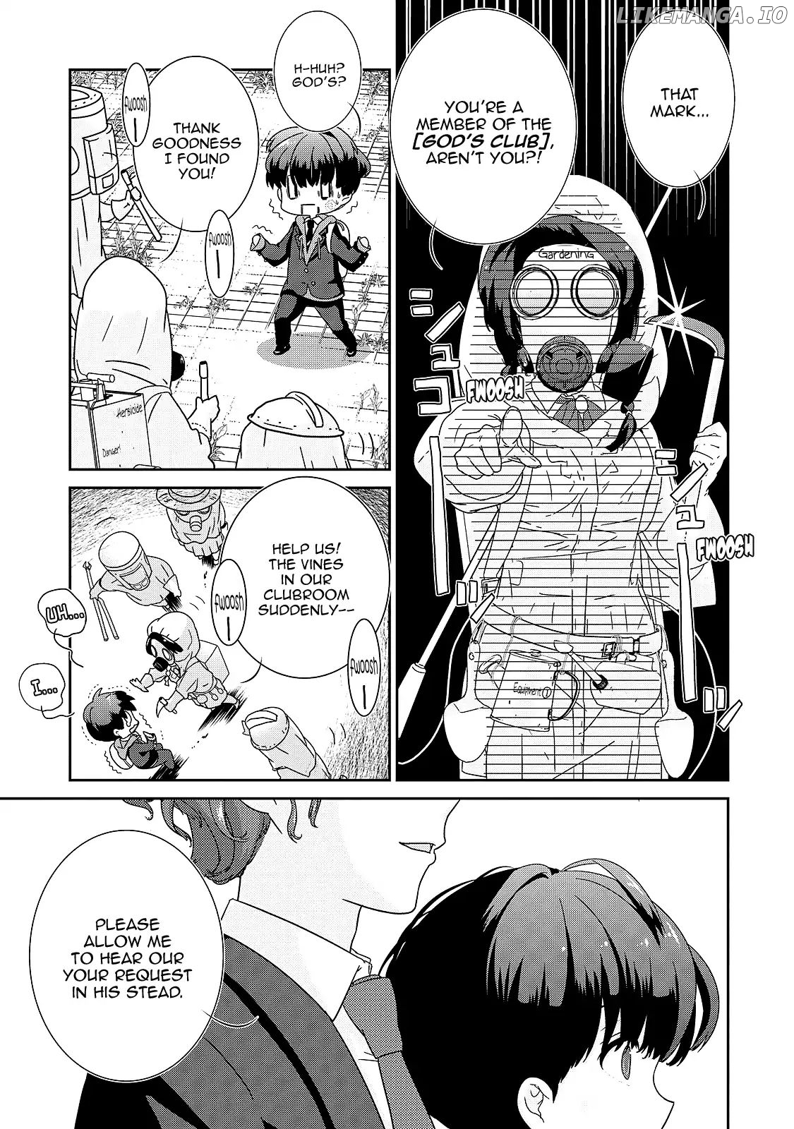 The Female God of Babel: KAMISAMA Club in Tower of Babel chapter 2 - page 9