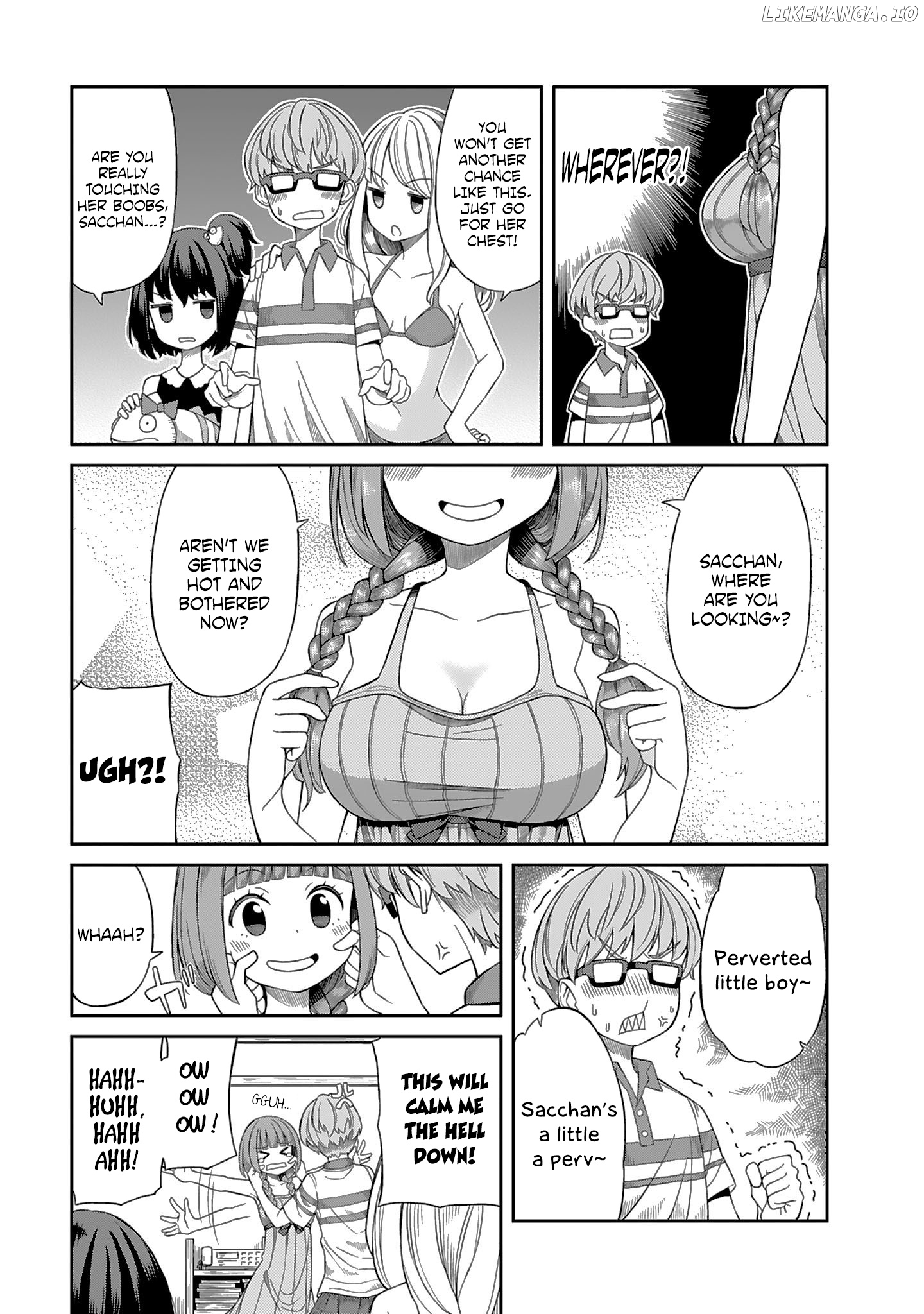 Hinomoto Sanshimai Wa Kamatte Hoshii chapter 1 - page 9