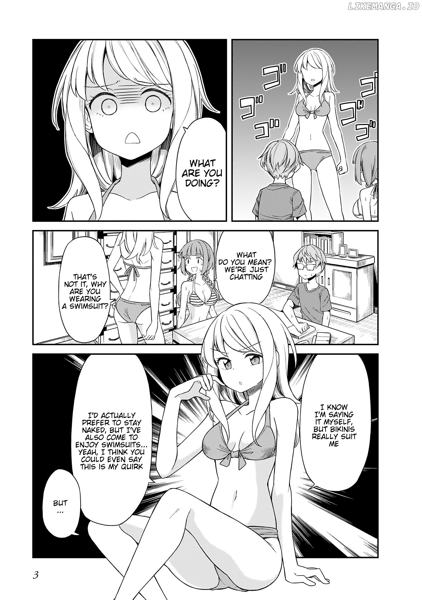Hinomoto Sanshimai Wa Kamatte Hoshii chapter 10 - page 5