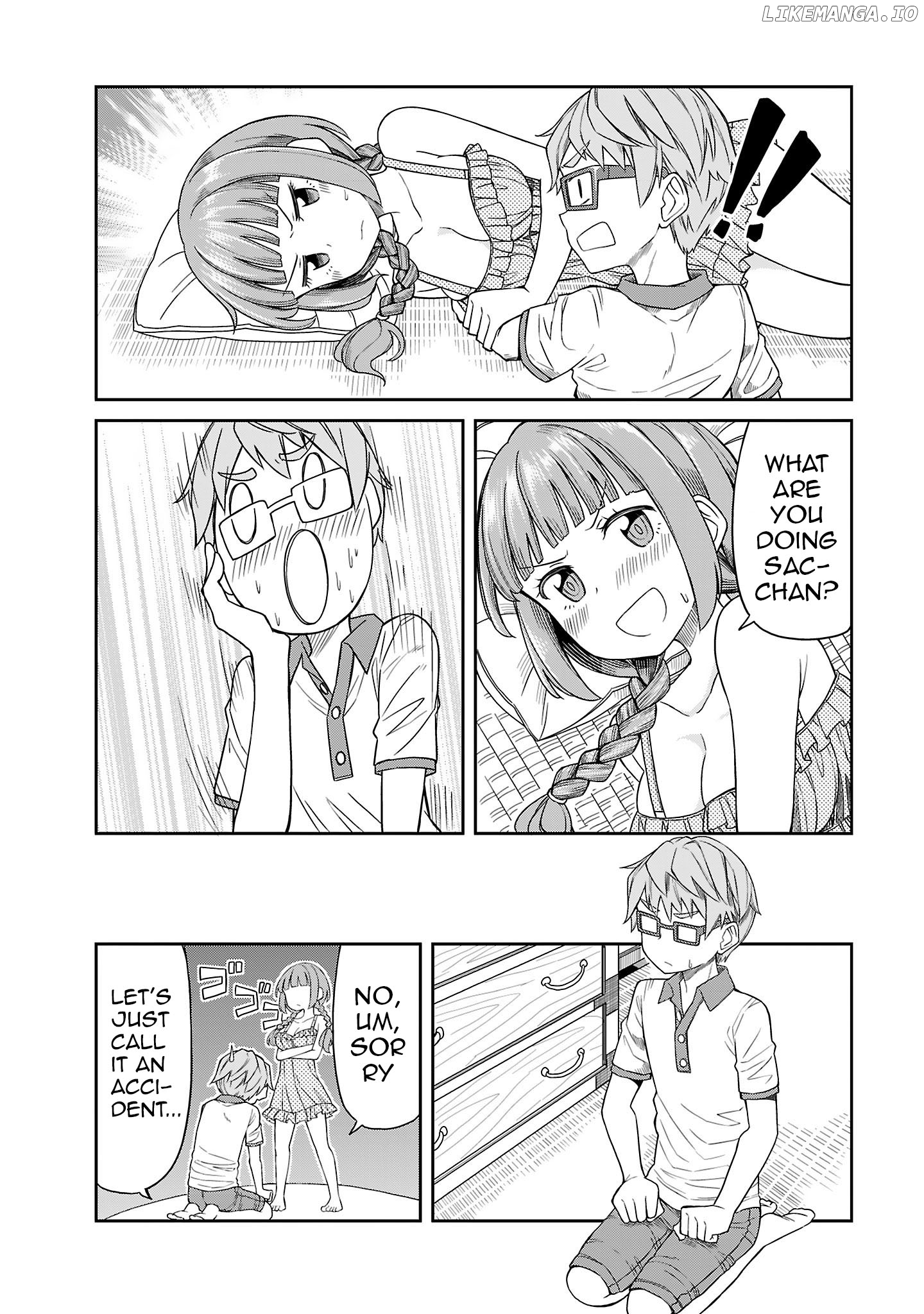Hinomoto Sanshimai Wa Kamatte Hoshii chapter 12 - page 8