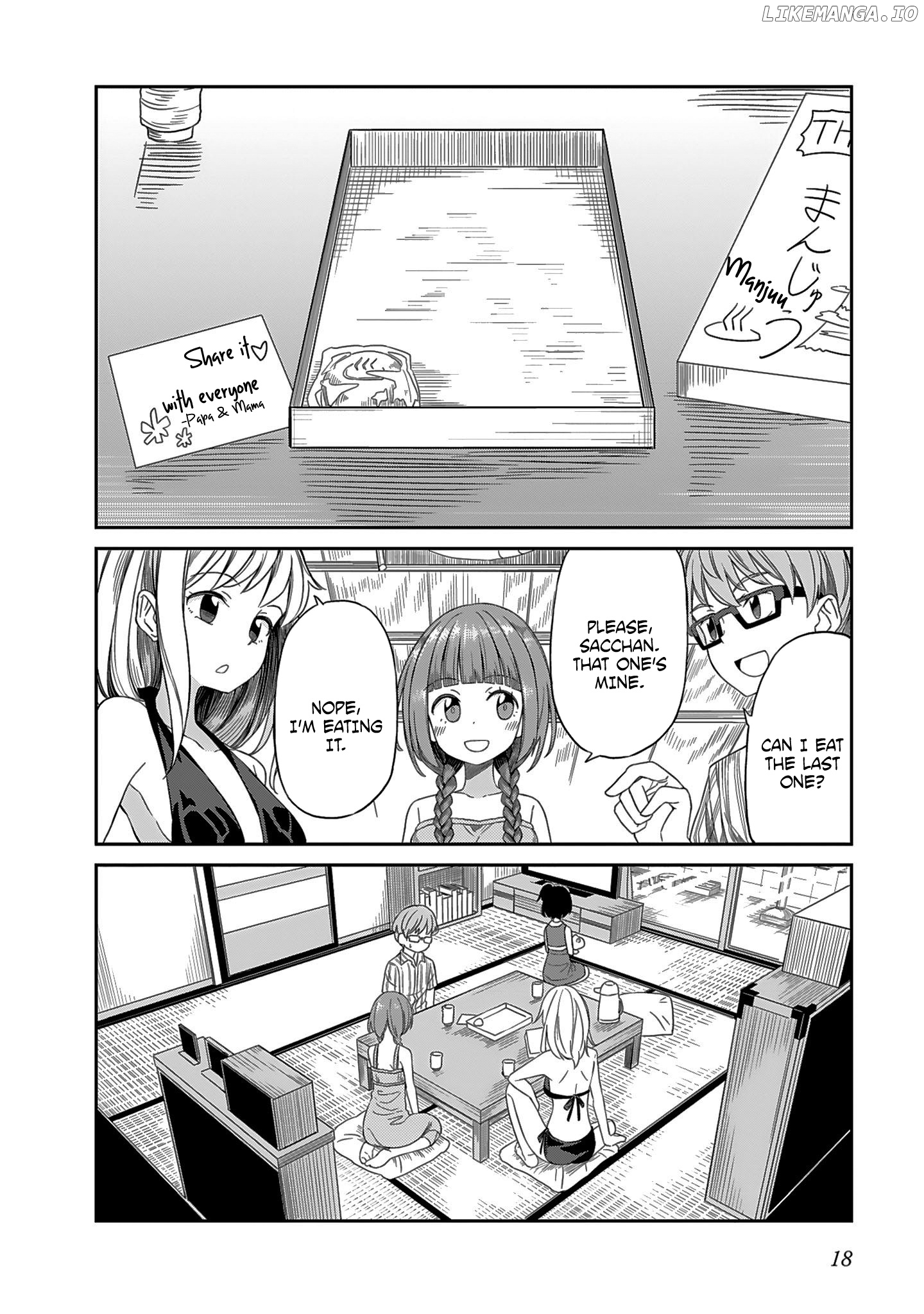 Hinomoto Sanshimai Wa Kamatte Hoshii chapter 2 - page 2