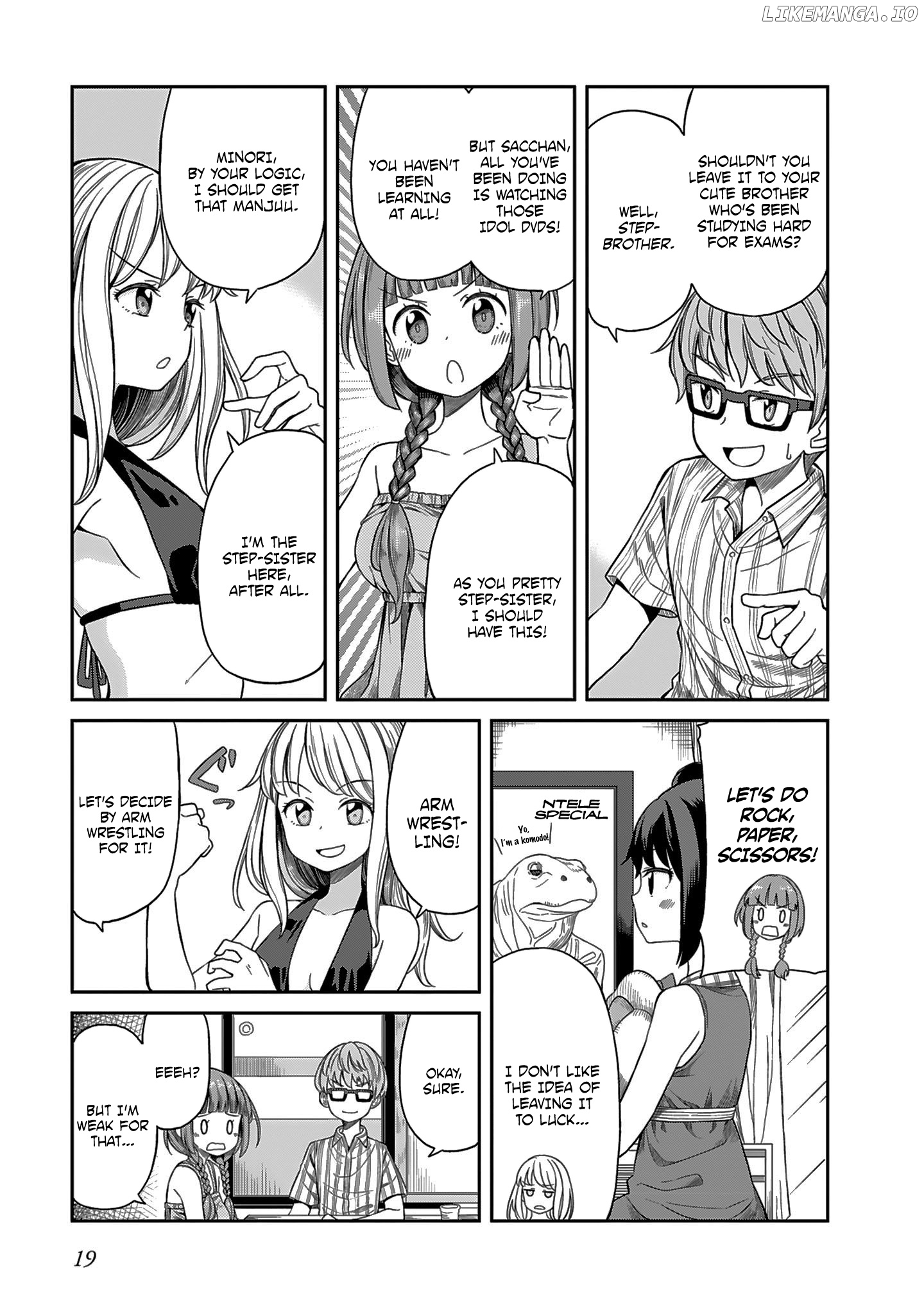 Hinomoto Sanshimai Wa Kamatte Hoshii chapter 2 - page 3