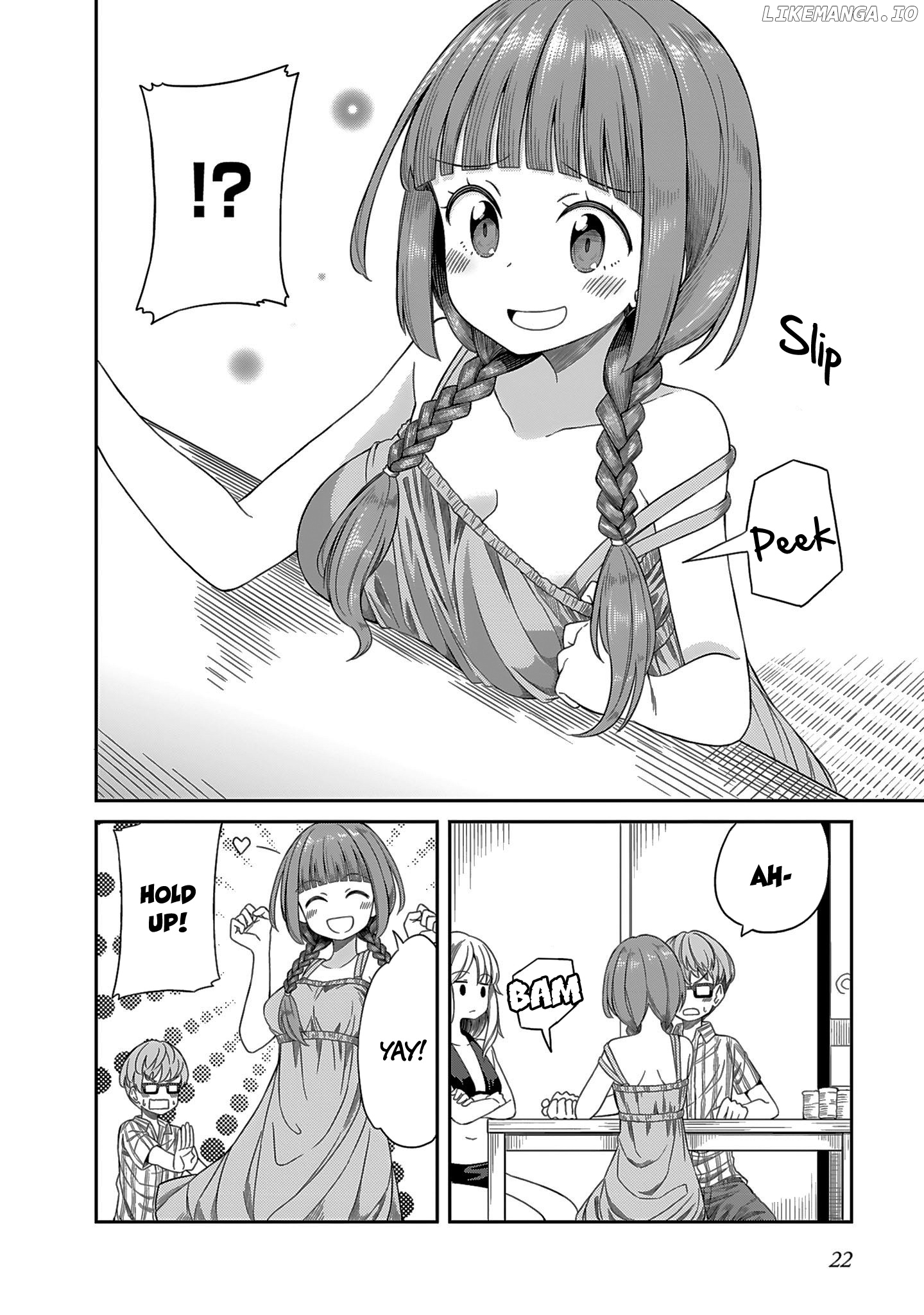Hinomoto Sanshimai Wa Kamatte Hoshii chapter 2 - page 6