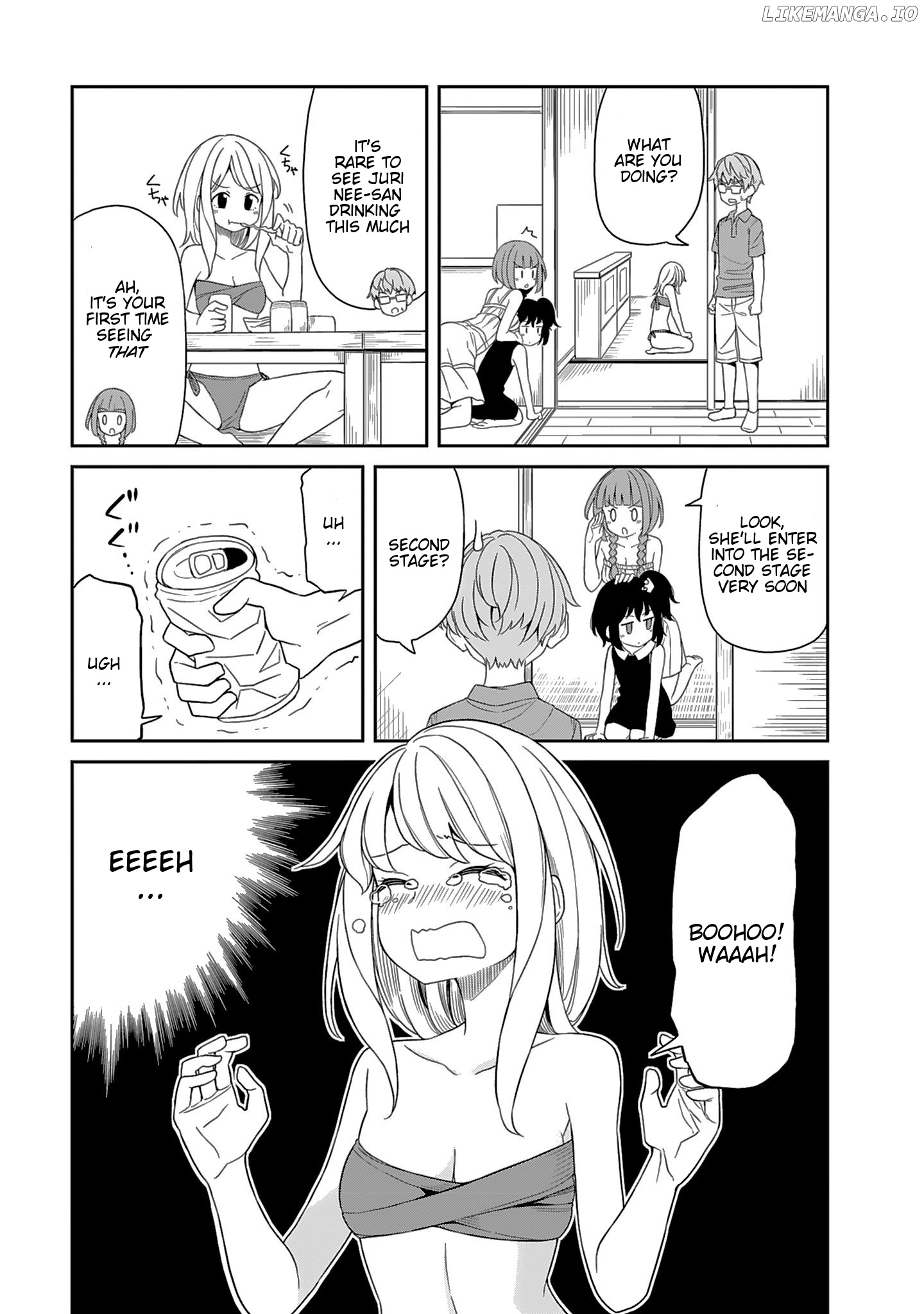 Hinomoto Sanshimai Wa Kamatte Hoshii chapter 7 - page 3
