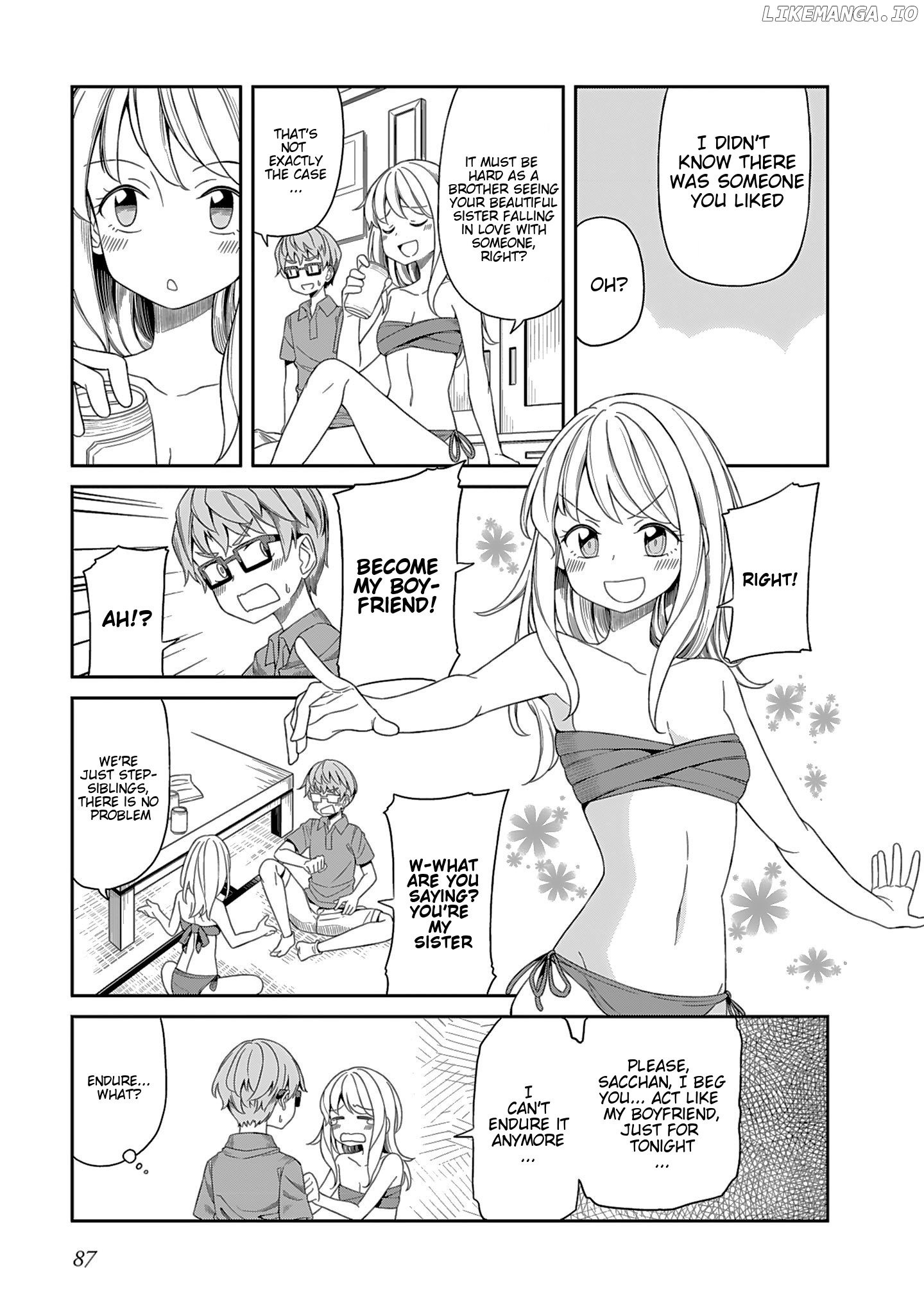 Hinomoto Sanshimai Wa Kamatte Hoshii chapter 7 - page 7