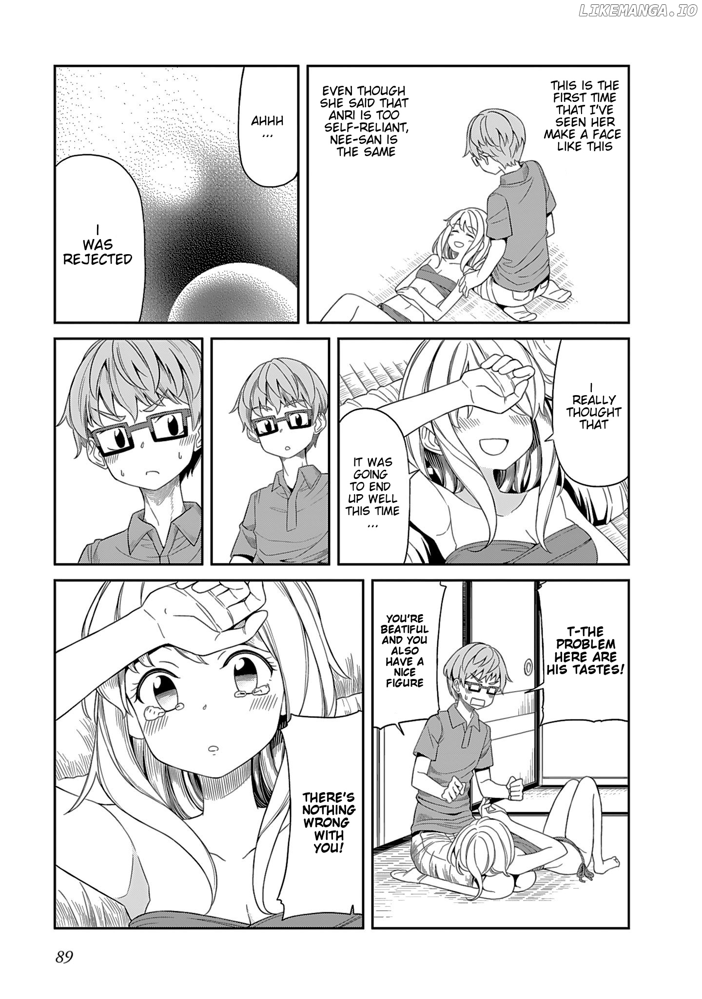 Hinomoto Sanshimai Wa Kamatte Hoshii chapter 7 - page 9