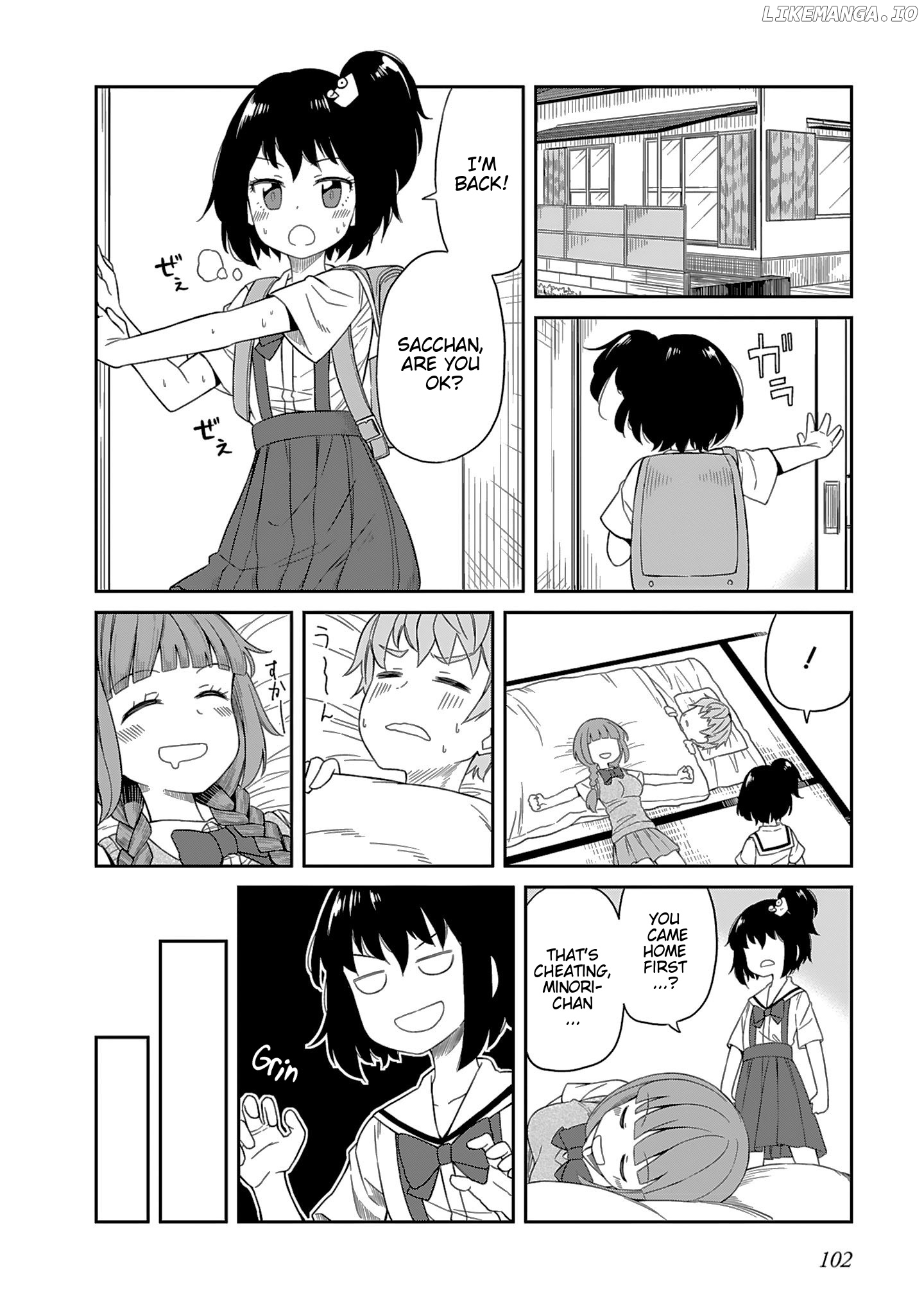 Hinomoto Sanshimai Wa Kamatte Hoshii chapter 8 - page 10