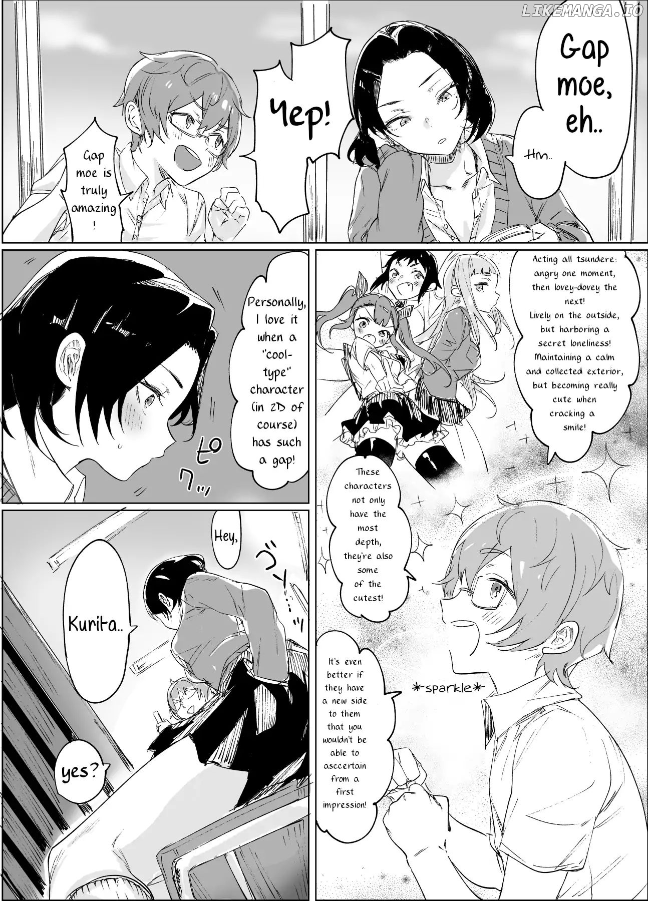At First Glance, Shinoda-San Seems Cool But Is Actually Adorable! chapter 1 - page 3