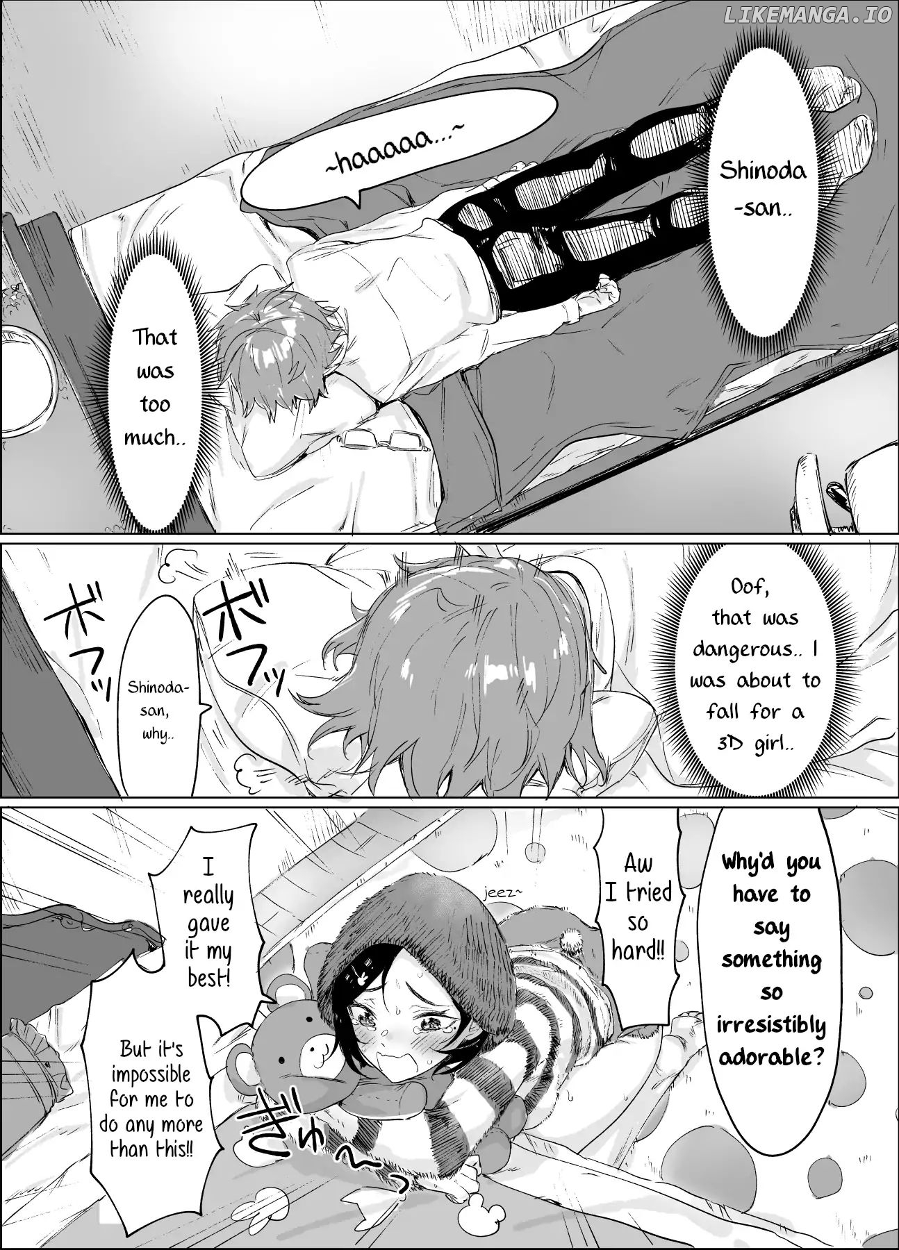 At First Glance, Shinoda-San Seems Cool But Is Actually Adorable! chapter 1 - page 5