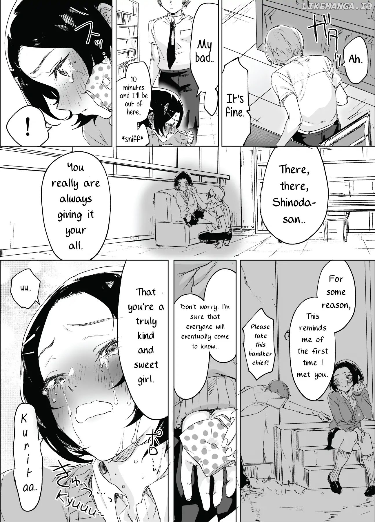 At First Glance, Shinoda-San Seems Cool But Is Actually Adorable! chapter 2 - page 3